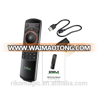 RKM MK705 Sensor Remote,Fly air mouse+wireless mouse + remote control